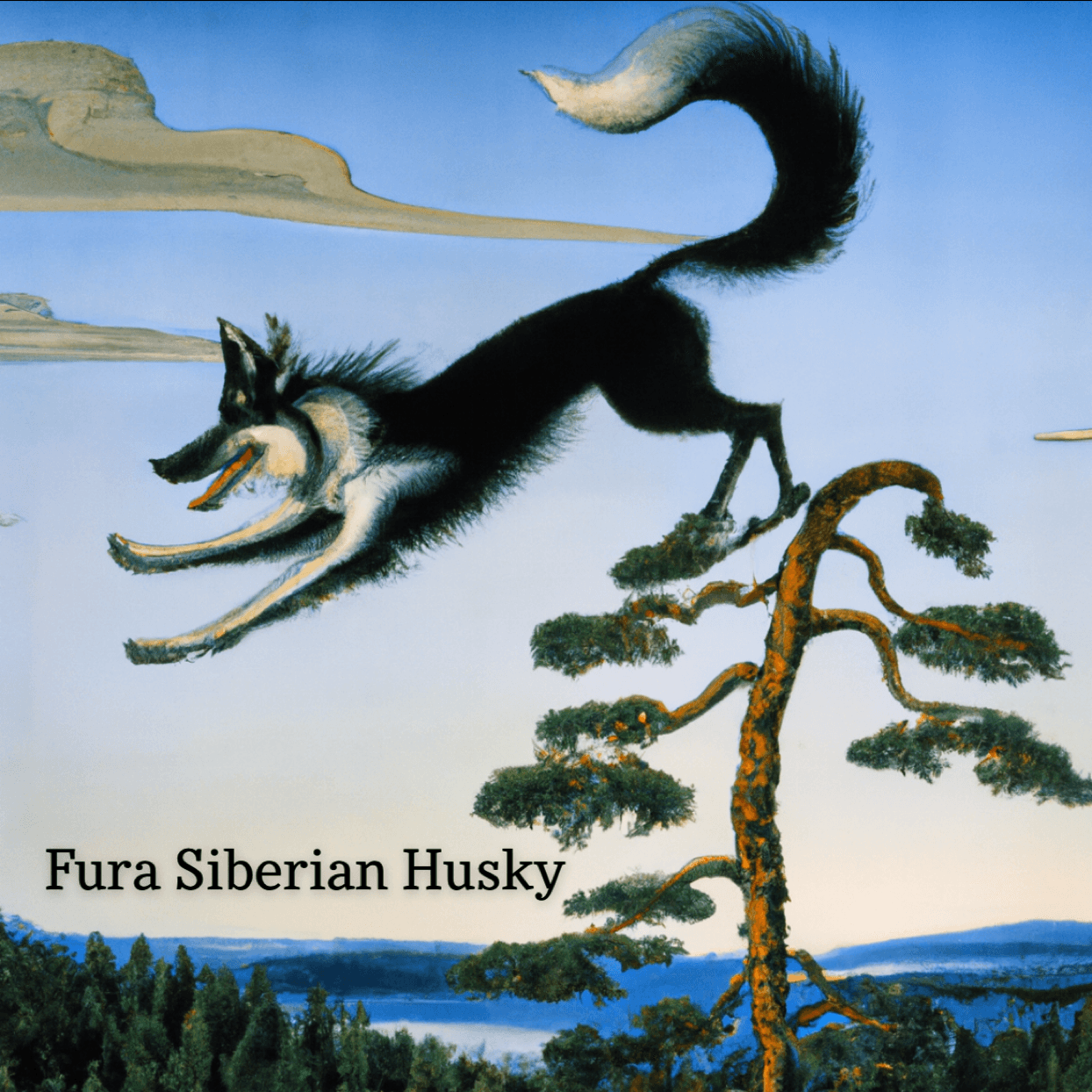 Bergfura – Siberian husky kennelbilde